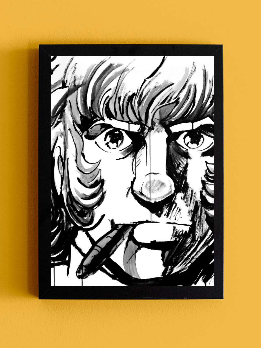 cobra Anime Tablo Siyah Çerçeveli Yüksek Kalite Anime Duvar Poster Tablo - En İyi Fiyatlarla