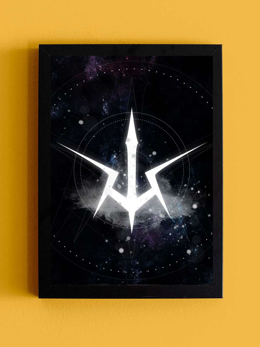 Code Geass Anime Tablo Siyah Çerçeveli Yüksek Kalite Anime Duvar Poster Tablo - En İyi Fiyatlarla