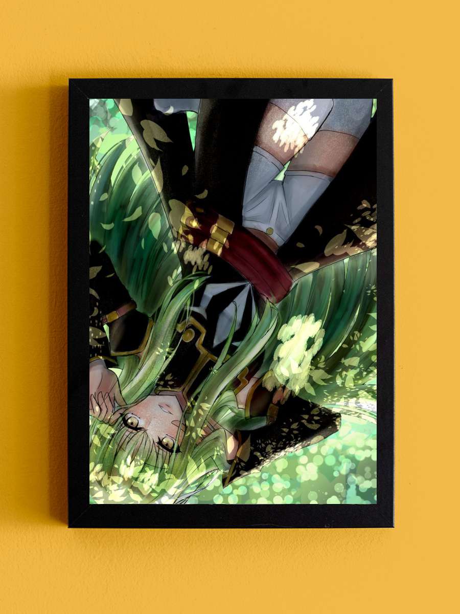 Code Geass Anime Tablo Siyah Çerçeveli Yüksek Kalite Anime Duvar Poster Tablo - En İyi Fiyatlarla