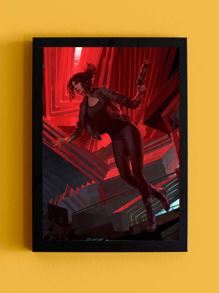 Control Anime Tablo Siyah Çerçeveli Yüksek Kalite Anime Duvar Poster Tablo - En İyi Fiyatlarla