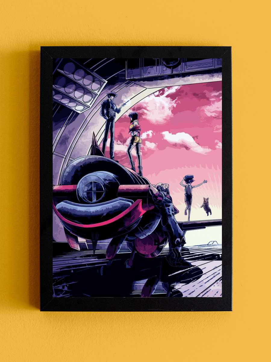 cowboy bebop Anime Tablo Siyah Çerçeveli Yüksek Kalite Anime Duvar Poster Tablo - En İyi Fiyatlarla