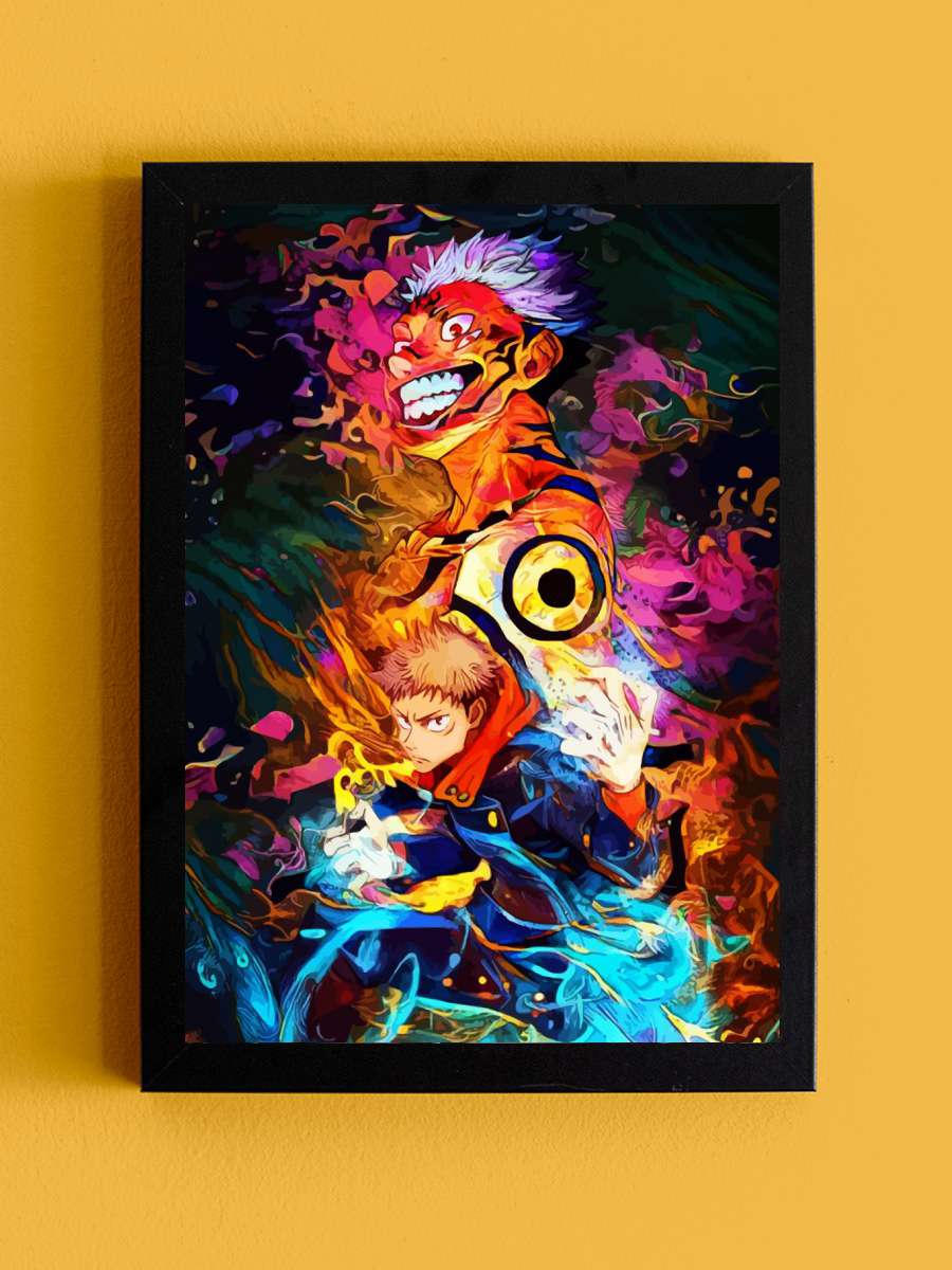 Curse boy Anime Tablo Siyah Çerçeveli Yüksek Kalite Anime Duvar Poster Tablo - En İyi Fiyatlarla