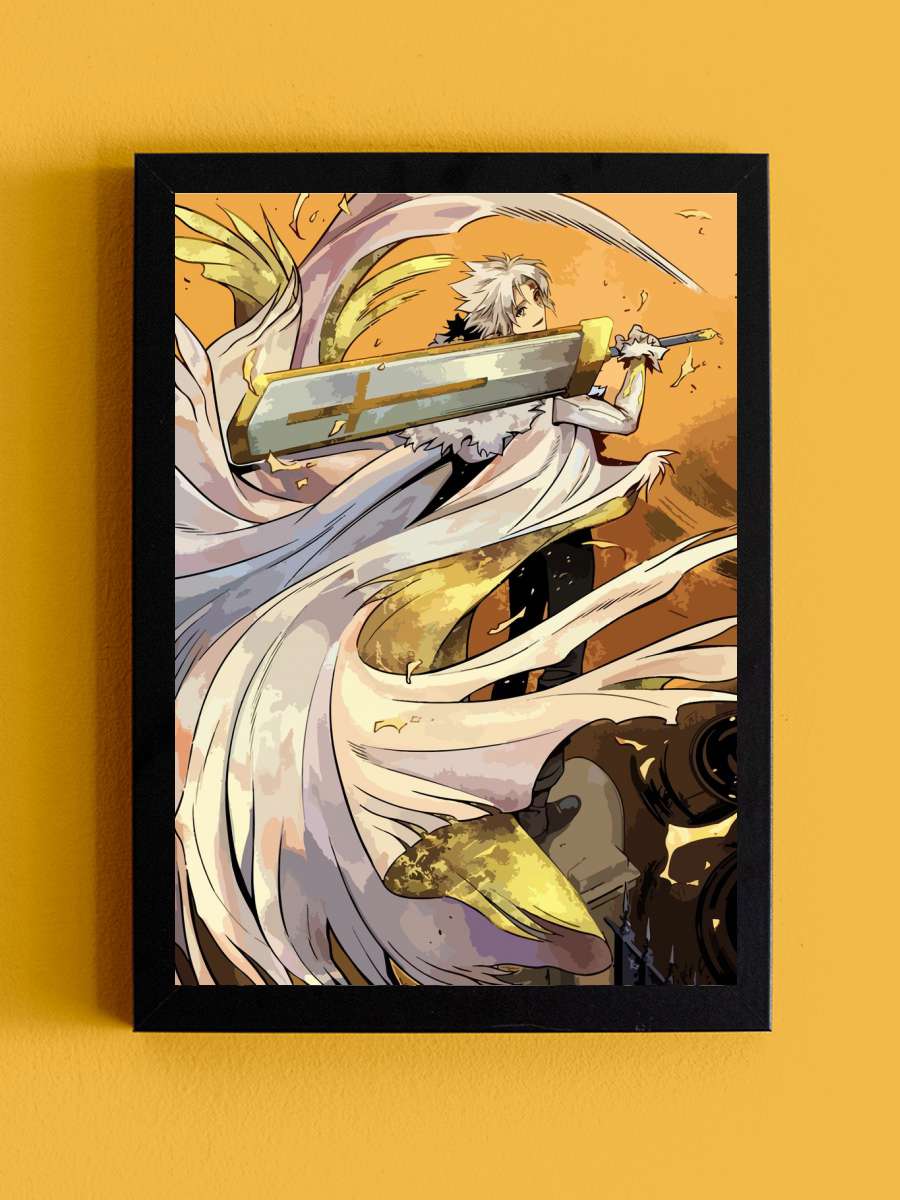 D Grayman Anime Tablo Siyah Çerçeveli Yüksek Kalite Anime Duvar Poster Tablo - En İyi Fiyatlarla