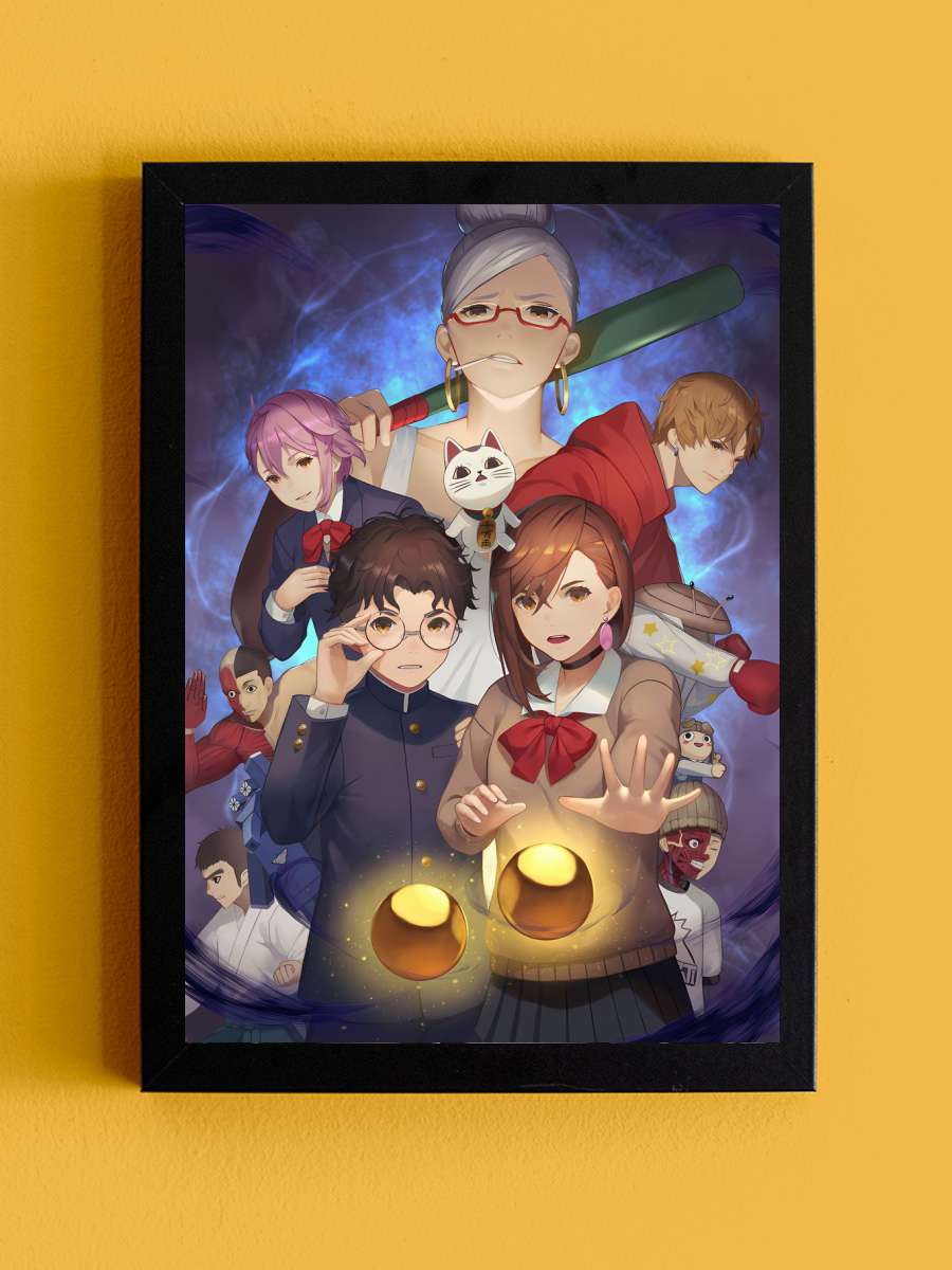 Dandadan Anime Anime Tablo Siyah Çerçeveli Yüksek Kalite Anime Duvar Poster Tablo - En İyi Fiyatlarla