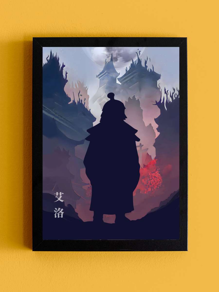 Dark Iroh Anime Tablo Siyah Çerçeveli Yüksek Kalite Anime Duvar Poster Tablo - En İyi Fiyatlarla
