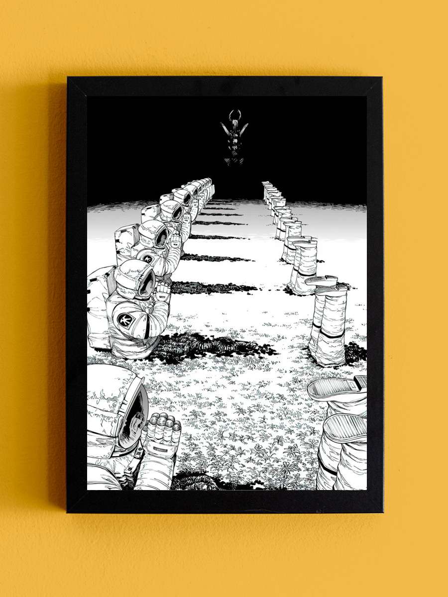 Darkness Devil Anime Tablo Siyah Çerçeveli Yüksek Kalite Anime Duvar Poster Tablo - En İyi Fiyatlarla