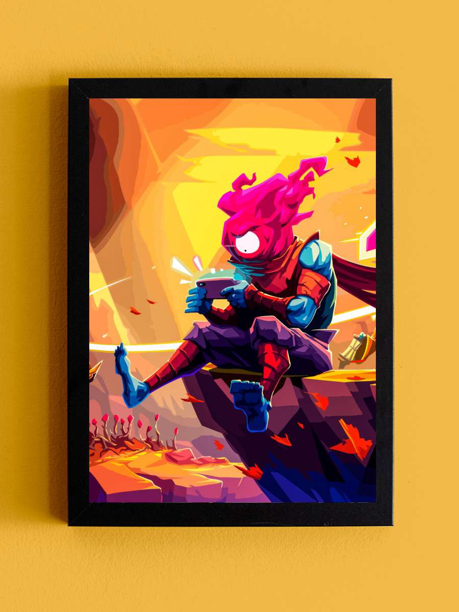 Dead Cells Anime Tablo Siyah Çerçeveli Yüksek Kalite Anime Duvar Poster Tablo - En İyi Fiyatlarla