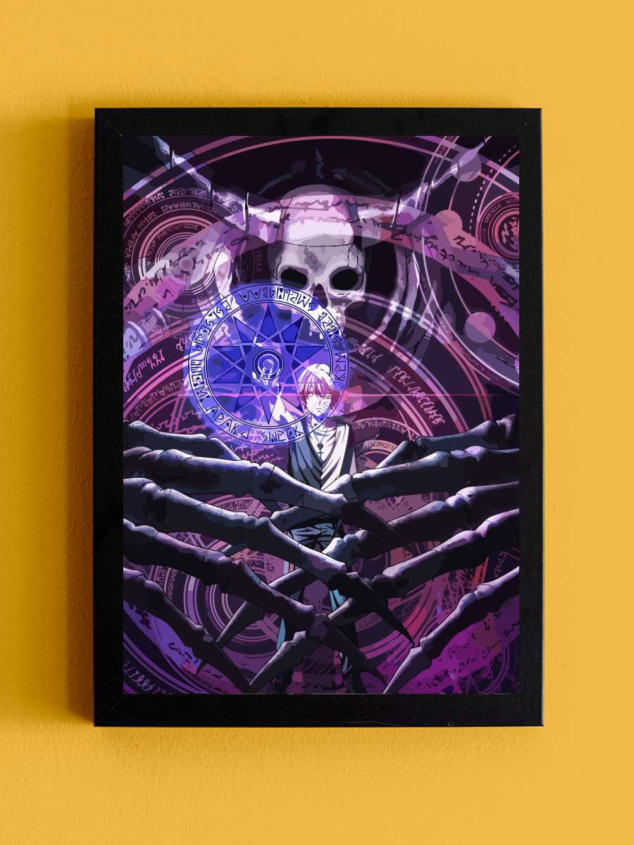 Dead Mount Death Play Anime Tablo Siyah Çerçeveli Yüksek Kalite Anime Duvar Poster Tablo - En İyi Fiyatlarla