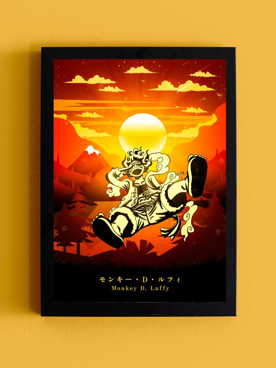 demon slayer Anime Tablo Siyah Çerçeveli Yüksek Kalite Anime Duvar Poster Tablo - En İyi Fiyatlarla