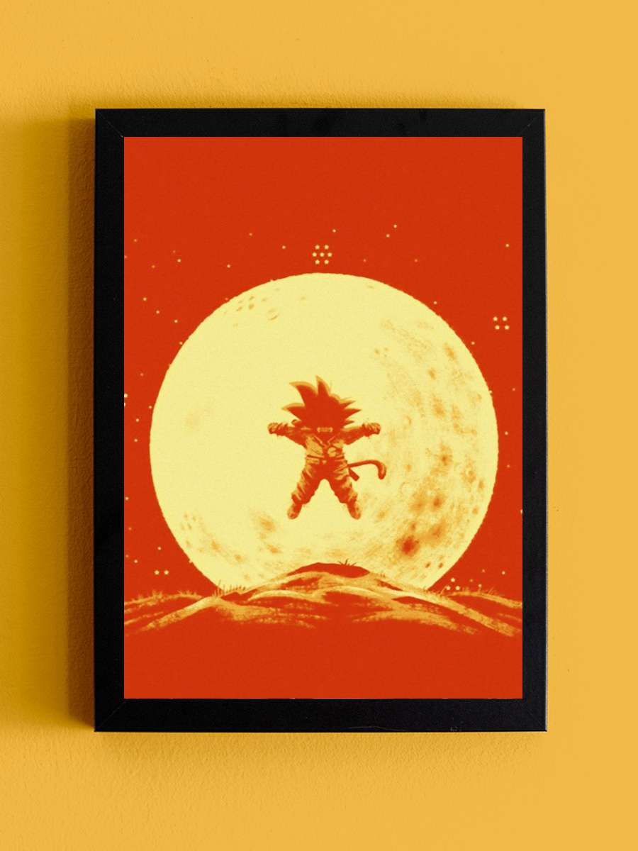 DragonBall Anime Tablo Siyah Çerçeveli Yüksek Kalite Anime Duvar Poster Tablo - En İyi Fiyatlarla