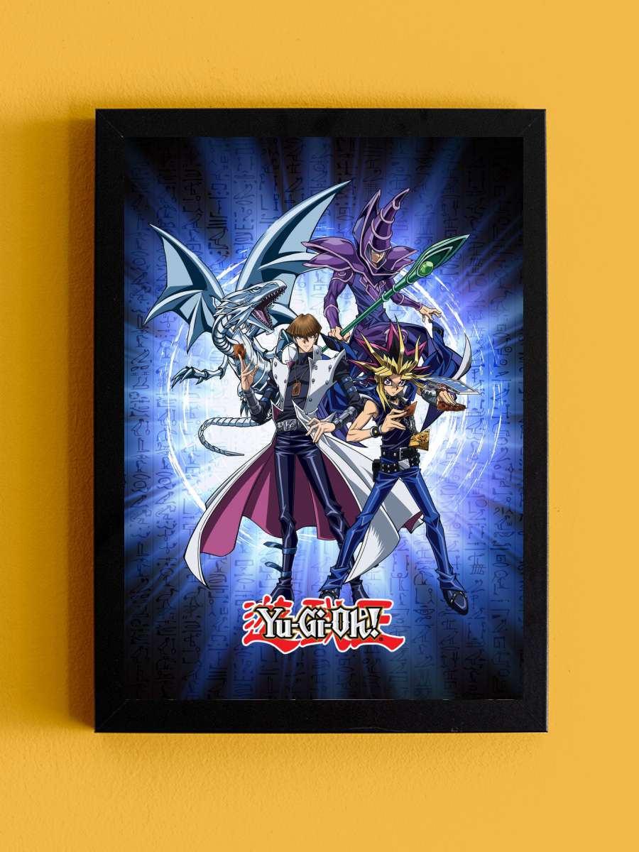 Duel Links Anime Tablo Siyah Çerçeveli Yüksek Kalite Anime Duvar Poster Tablo - En İyi Fiyatlarla