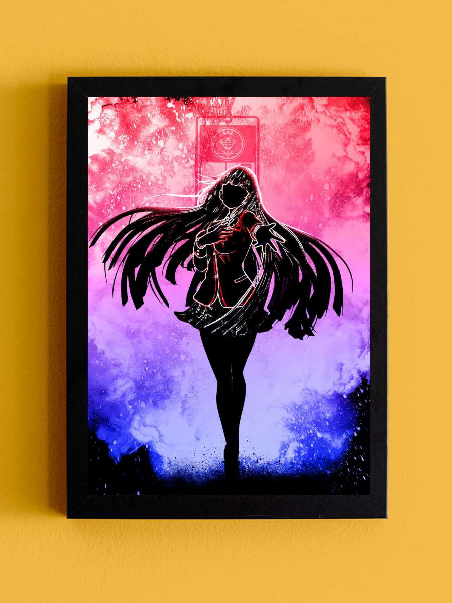 Eccentric Gambler Soul Anime Tablo Siyah Çerçeveli Yüksek Kalite Anime Duvar Poster Tablo - En İyi Fiyatlarla