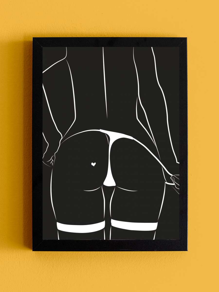 Ecchi 27 2 Anime Tablo Siyah Çerçeveli Yüksek Kalite Anime Duvar Poster Tablo - En İyi Fiyatlarla