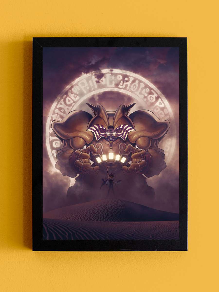 Egyptian Monster Anime Tablo Siyah Çerçeveli Yüksek Kalite Anime Duvar Poster Tablo - En İyi Fiyatlarla