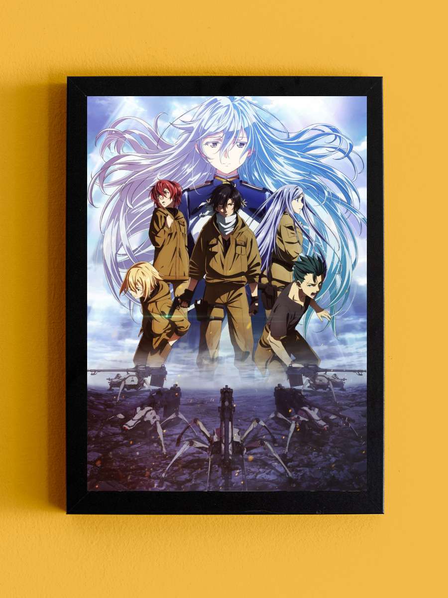 Eighty Six Anime Tablo Siyah Çerçeveli Yüksek Kalite Anime Duvar Poster Tablo - En İyi Fiyatlarla