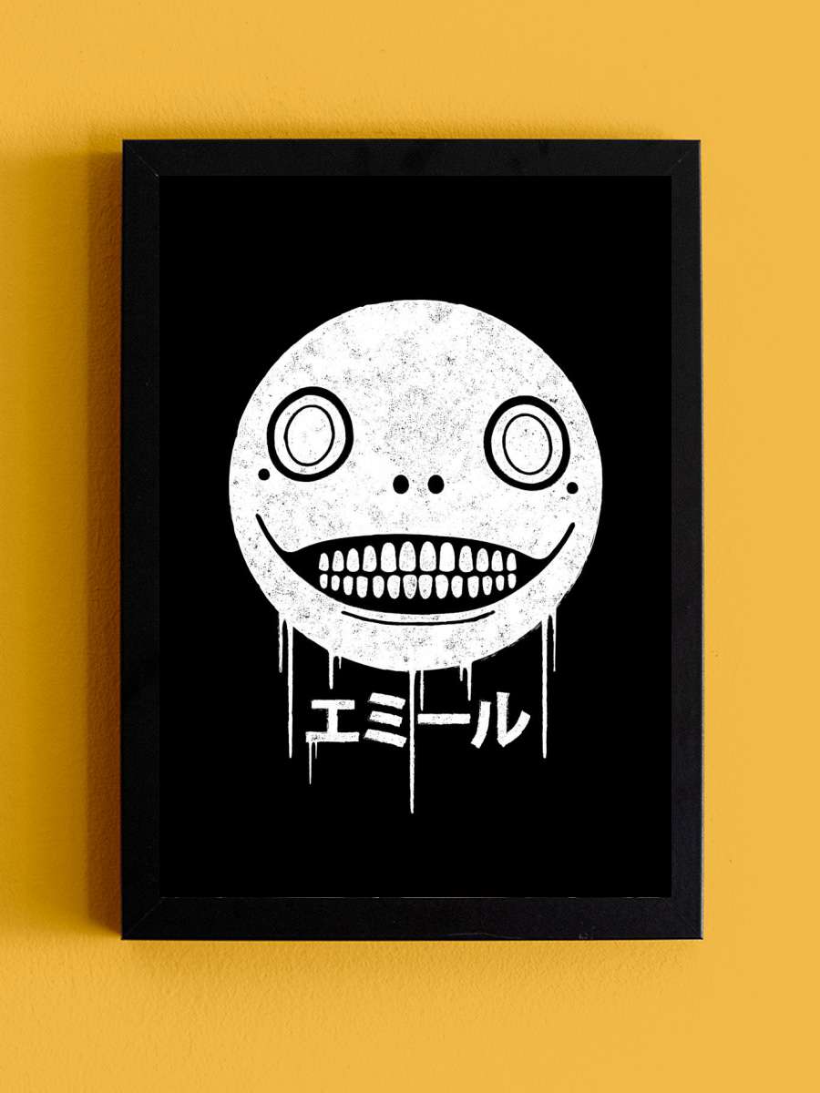 Emil Nier Replicant Anime Tablo Siyah Çerçeveli Yüksek Kalite Anime Duvar Poster Tablo - En İyi Fiyatlarla