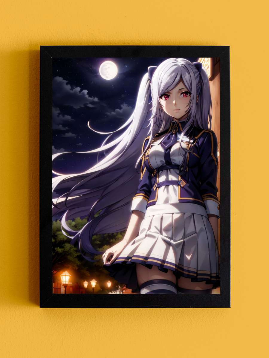 Eminence in Shadow Alexia Anime Tablo Siyah Çerçeveli Yüksek Kalite Anime Duvar Poster Tablo - En İyi Fiyatlarla