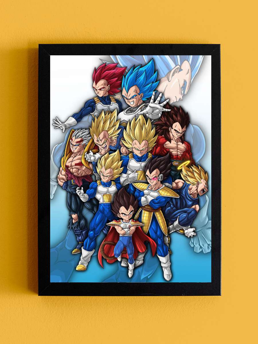 Evolution of The Prince Anime Tablo Siyah Çerçeveli Yüksek Kalite Anime Duvar Poster Tablo - En İyi Fiyatlarla