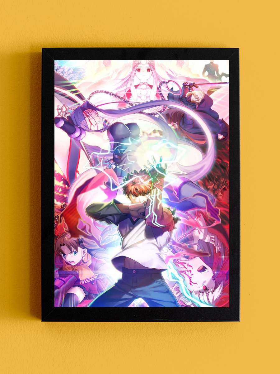 Fate Anime Anime Tablo Siyah Çerçeveli Yüksek Kalite Anime Duvar Poster Tablo - En İyi Fiyatlarla