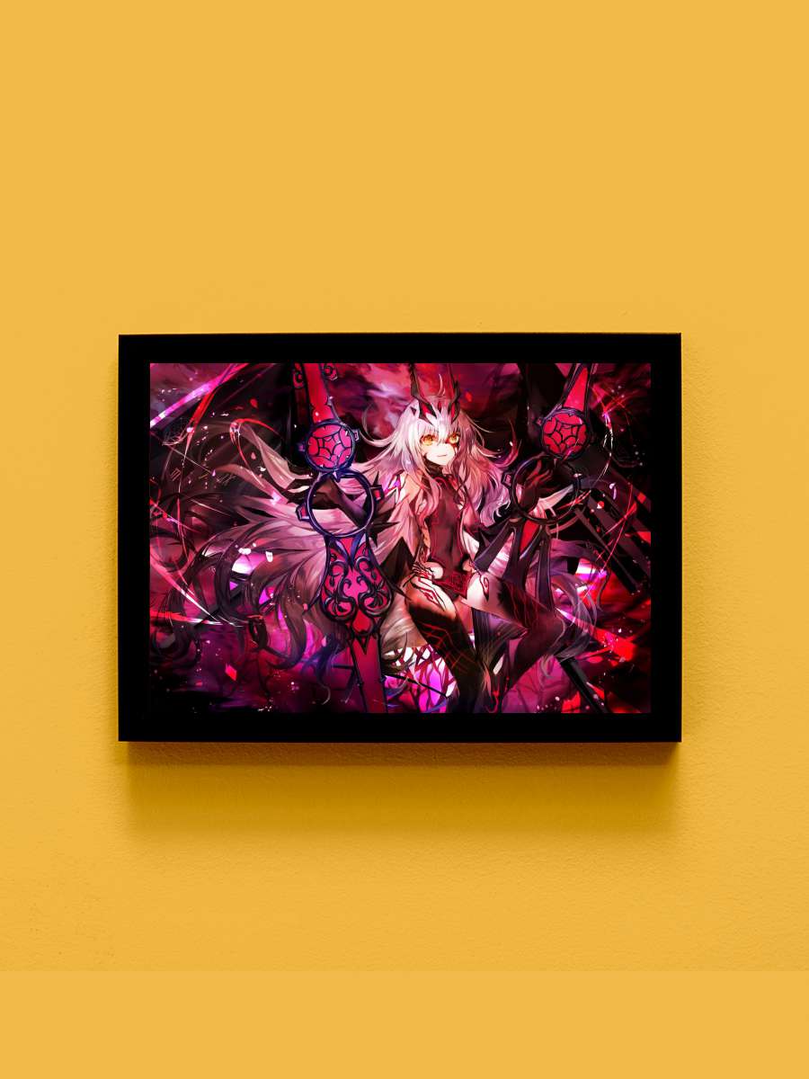 Fate Grand Order Anime Tablo Siyah Çerçeveli Yüksek Kalite Anime Duvar Poster Tablo - En İyi Fiyatlarla