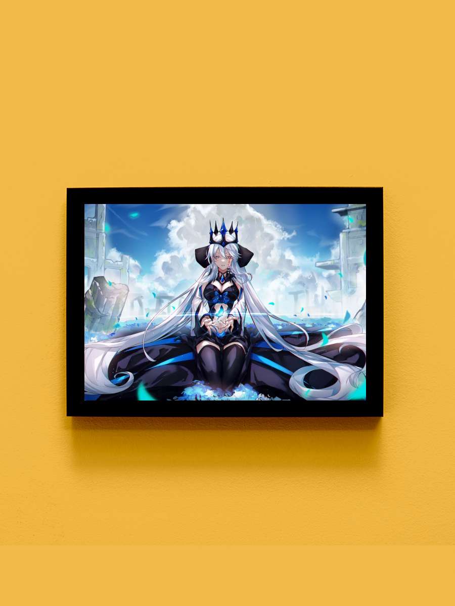 Fate Grand Order Anime Tablo Siyah Çerçeveli Yüksek Kalite Anime Duvar Poster Tablo - En İyi Fiyatlarla