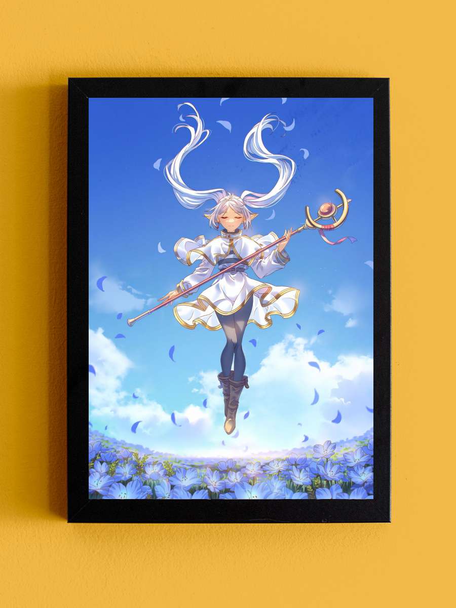 Flowers Journeys Anime Tablo Siyah Çerçeveli Yüksek Kalite Anime Duvar Poster Tablo - En İyi Fiyatlarla