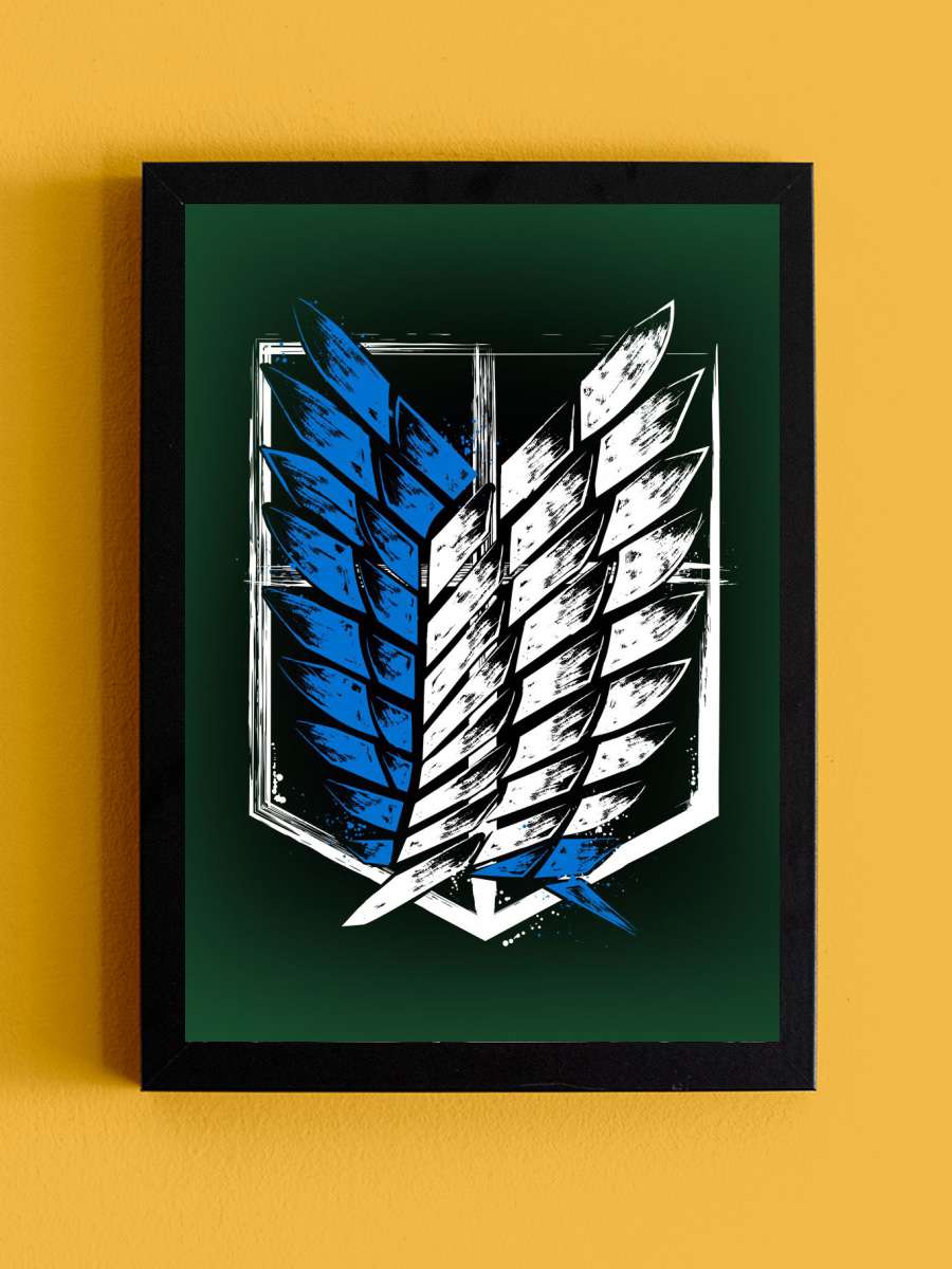 Freedom Anime Tablo Siyah Çerçeveli Yüksek Kalite Anime Duvar Poster Tablo - En İyi Fiyatlarla