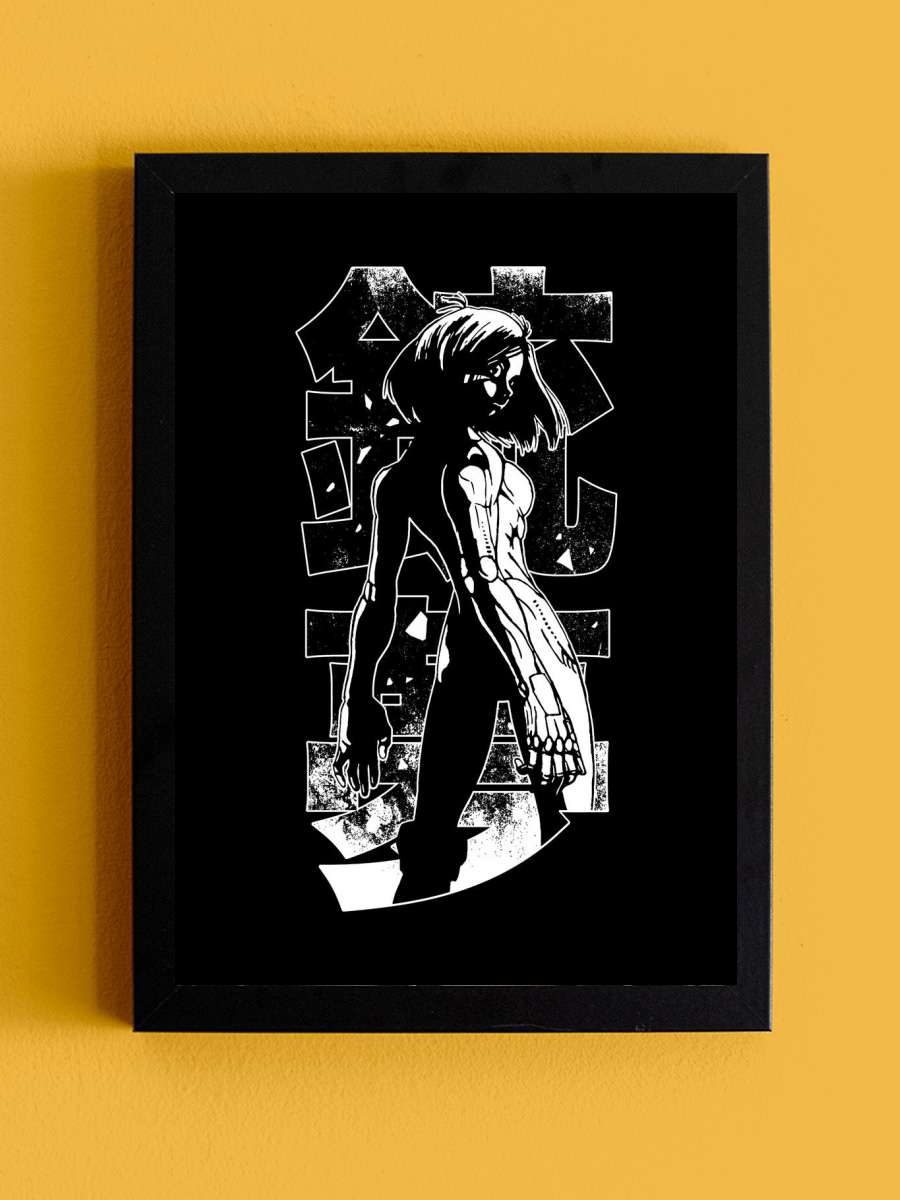 Ganmu Anime Tablo Siyah Çerçeveli Yüksek Kalite Anime Duvar Poster Tablo - En İyi Fiyatlarla