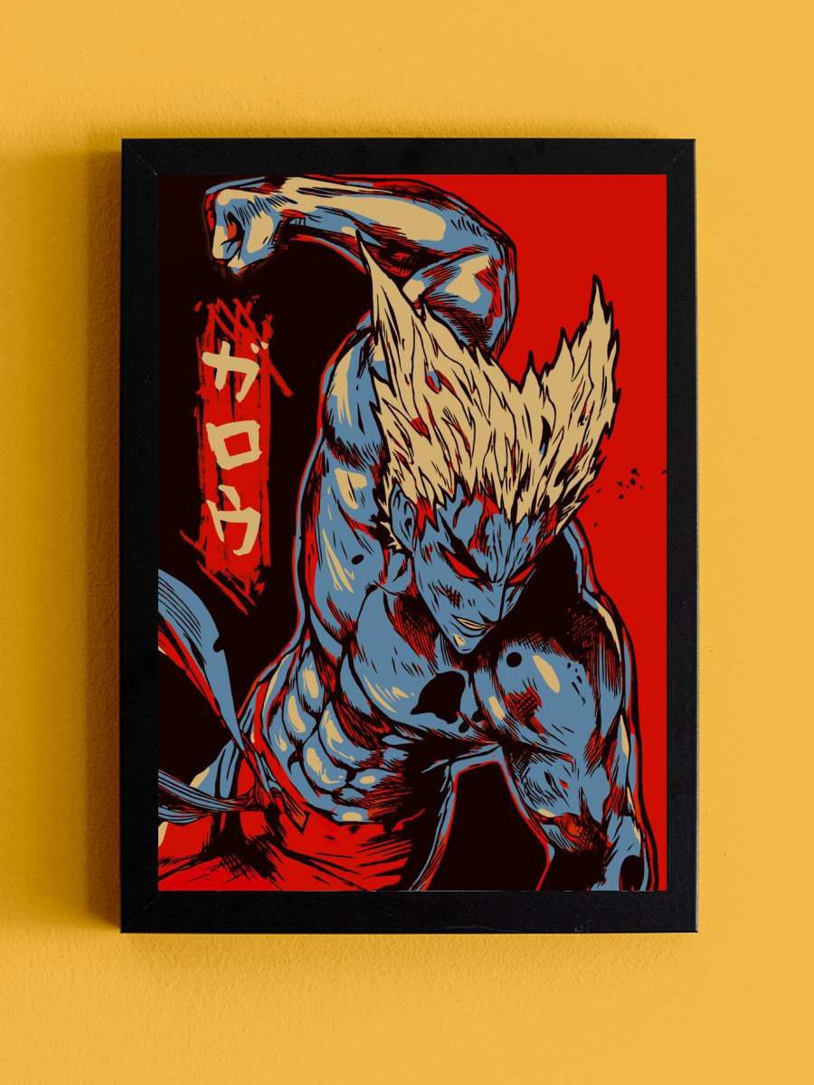 Garou Savage Anime Tablo Siyah Çerçeveli Yüksek Kalite Anime Duvar Poster Tablo - En İyi Fiyatlarla