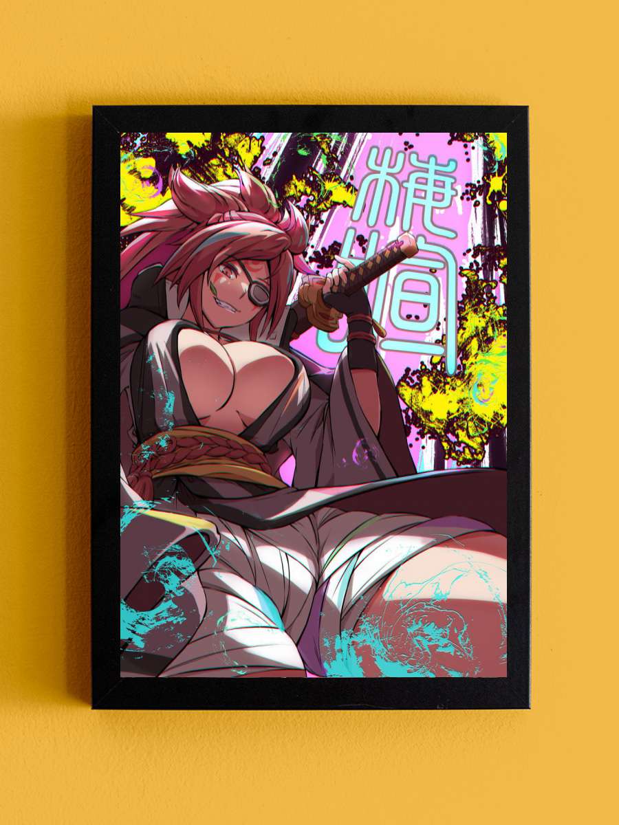 Gear Strive Anime Tablo Siyah Çerçeveli Yüksek Kalite Anime Duvar Poster Tablo - En İyi Fiyatlarla