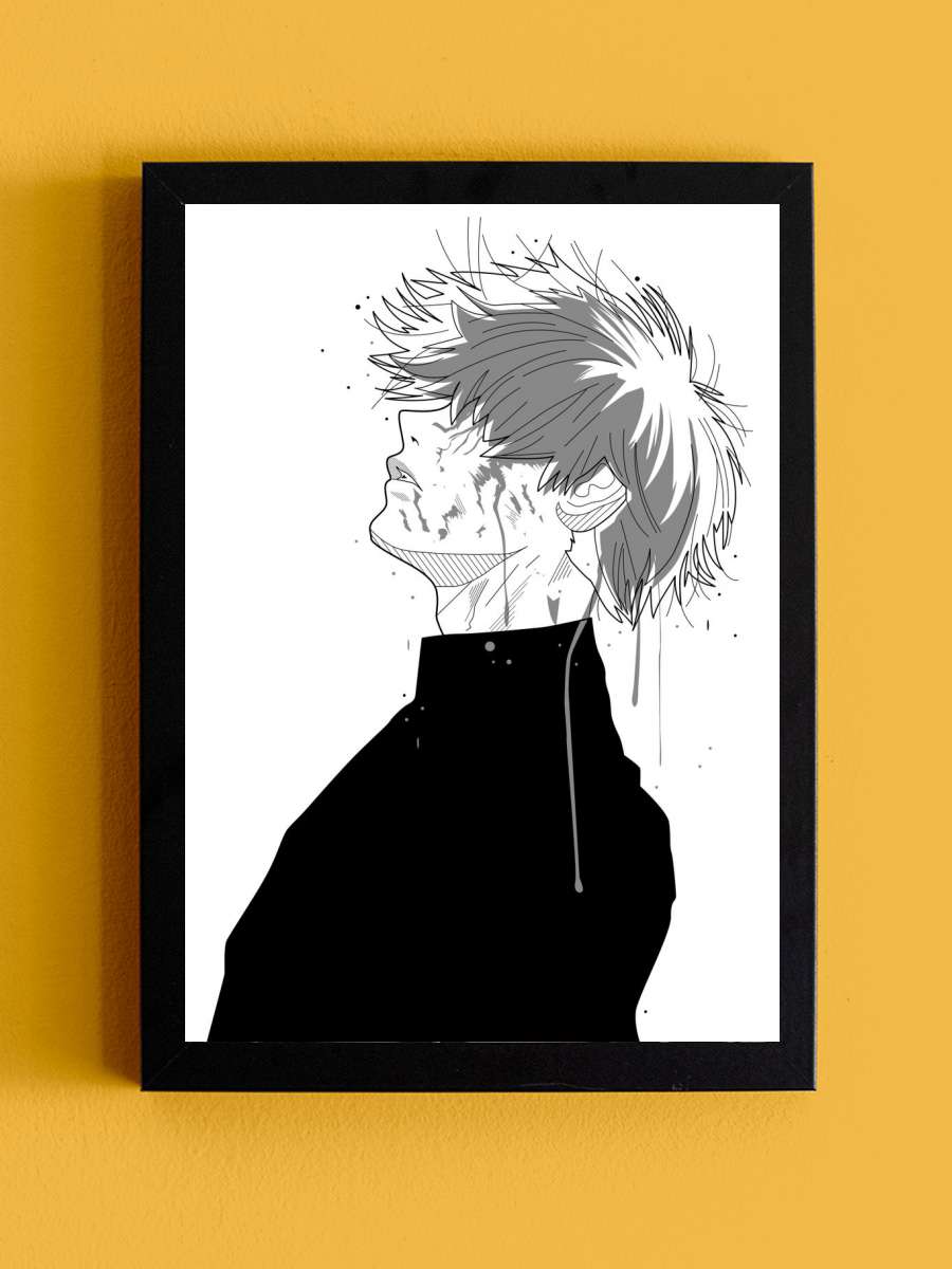 Ghoul White version Anime Tablo Siyah Çerçeveli Yüksek Kalite Anime Duvar Poster Tablo - En İyi Fiyatlarla