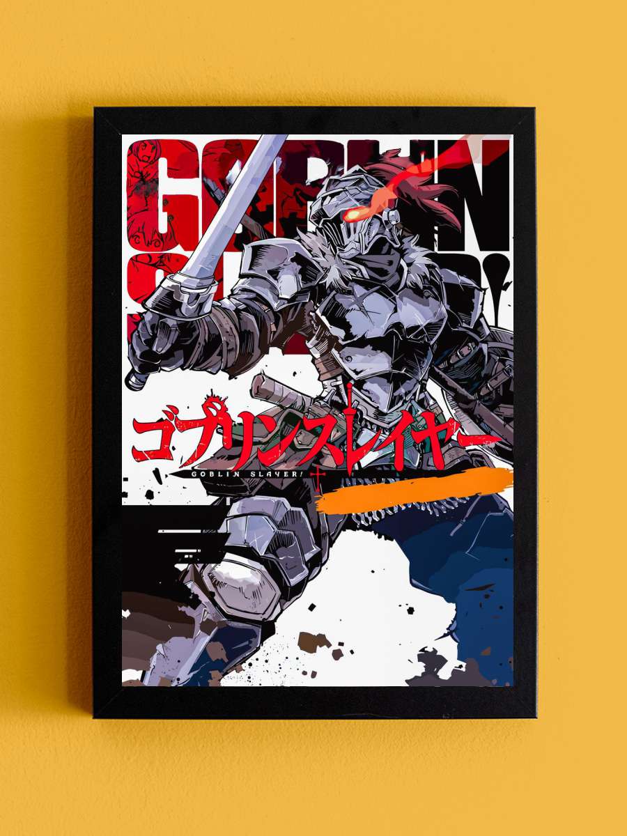 Goblin Slayer Anime Tablo Siyah Çerçeveli Yüksek Kalite Anime Duvar Poster Tablo - En İyi Fiyatlarla