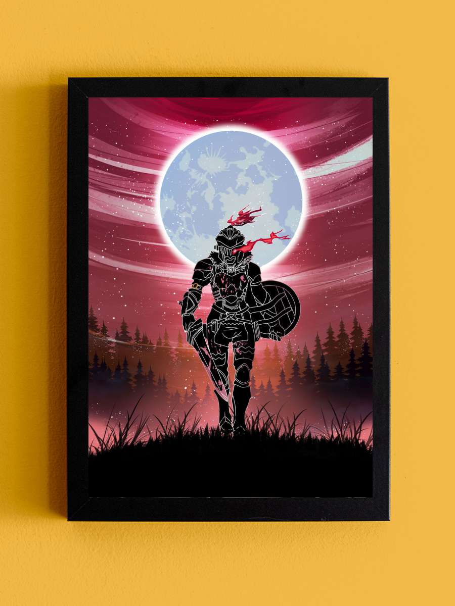 Goblin Slayer Anime Tablo Siyah Çerçeveli Yüksek Kalite Anime Duvar Poster Tablo - En İyi Fiyatlarla