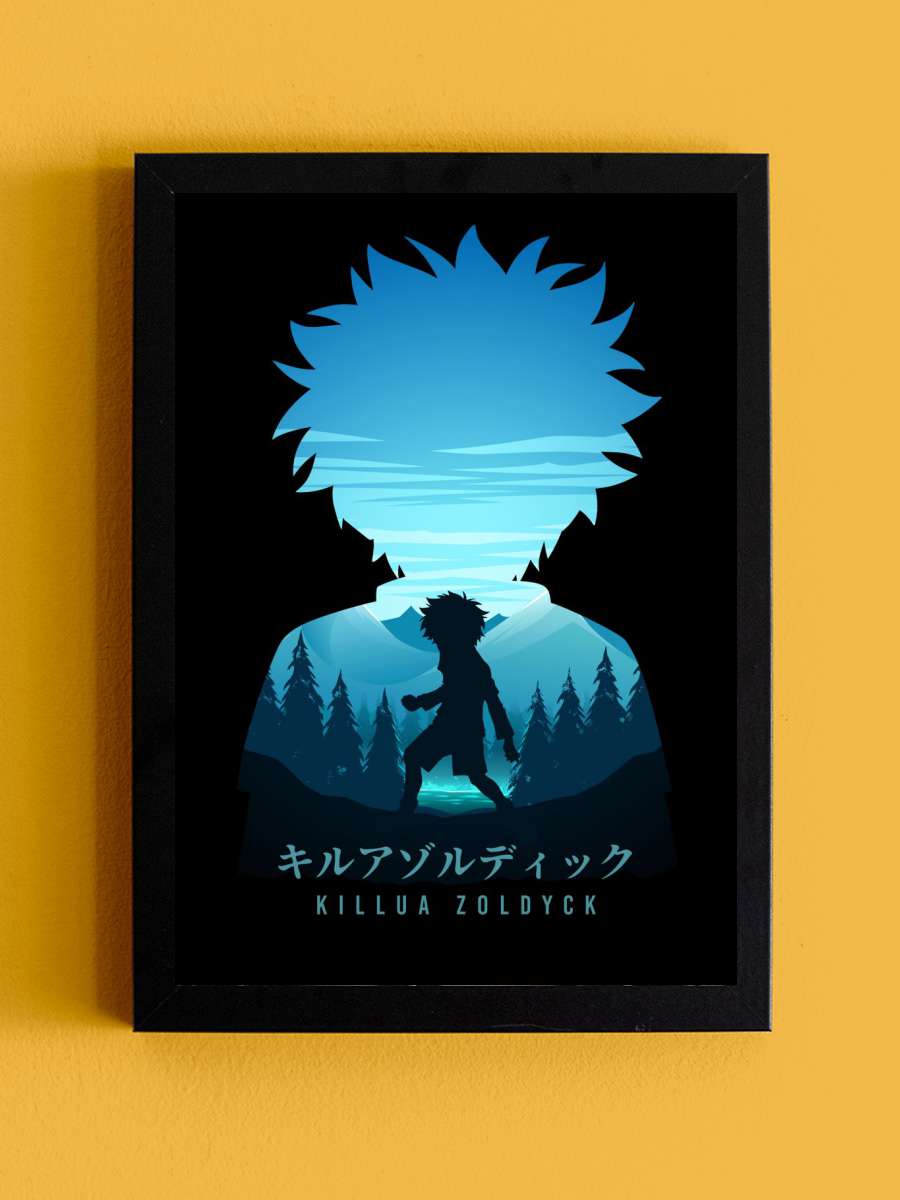 God Speed Hunter Anime Tablo Siyah Çerçeveli Yüksek Kalite Anime Duvar Poster Tablo - En İyi Fiyatlarla