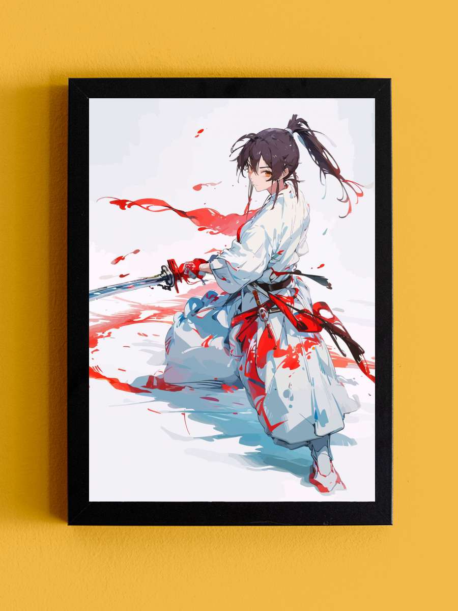 Hell paradise Anime Tablo Siyah Çerçeveli Yüksek Kalite Anime Duvar Poster Tablo - En İyi Fiyatlarla