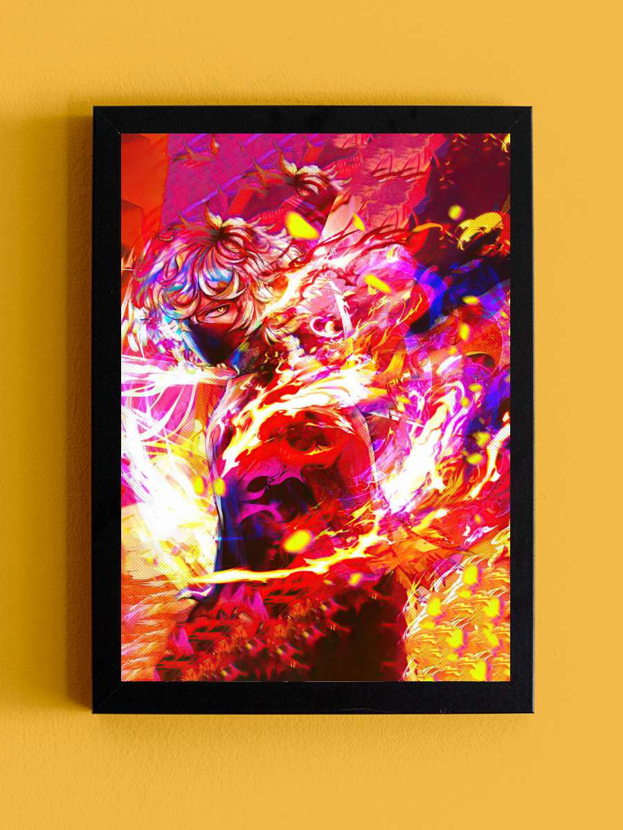 Hells paradise Gabimaru Anime Tablo Siyah Çerçeveli Yüksek Kalite Anime Duvar Poster Tablo - En İyi Fiyatlarla