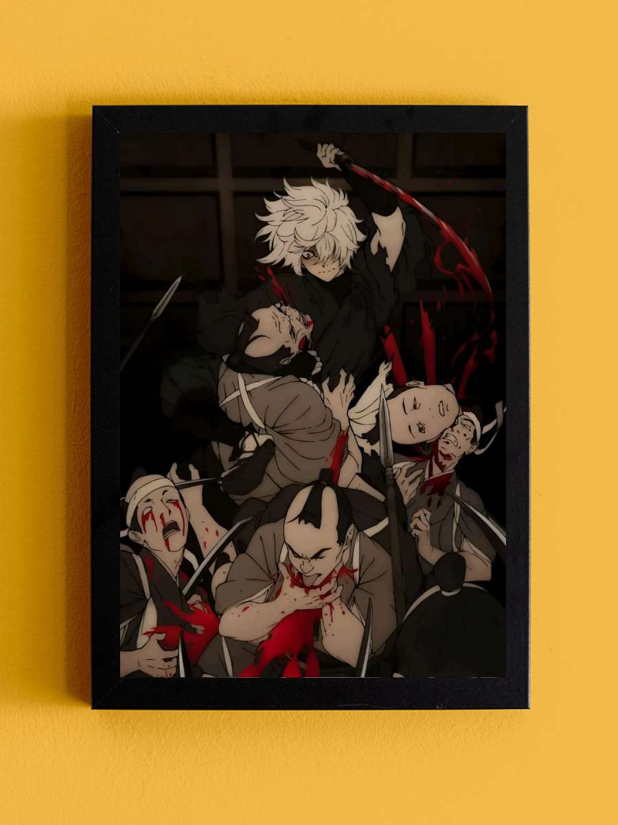 Hells paradise Anime Tablo Siyah Çerçeveli Yüksek Kalite Anime Duvar Poster Tablo - En İyi Fiyatlarla