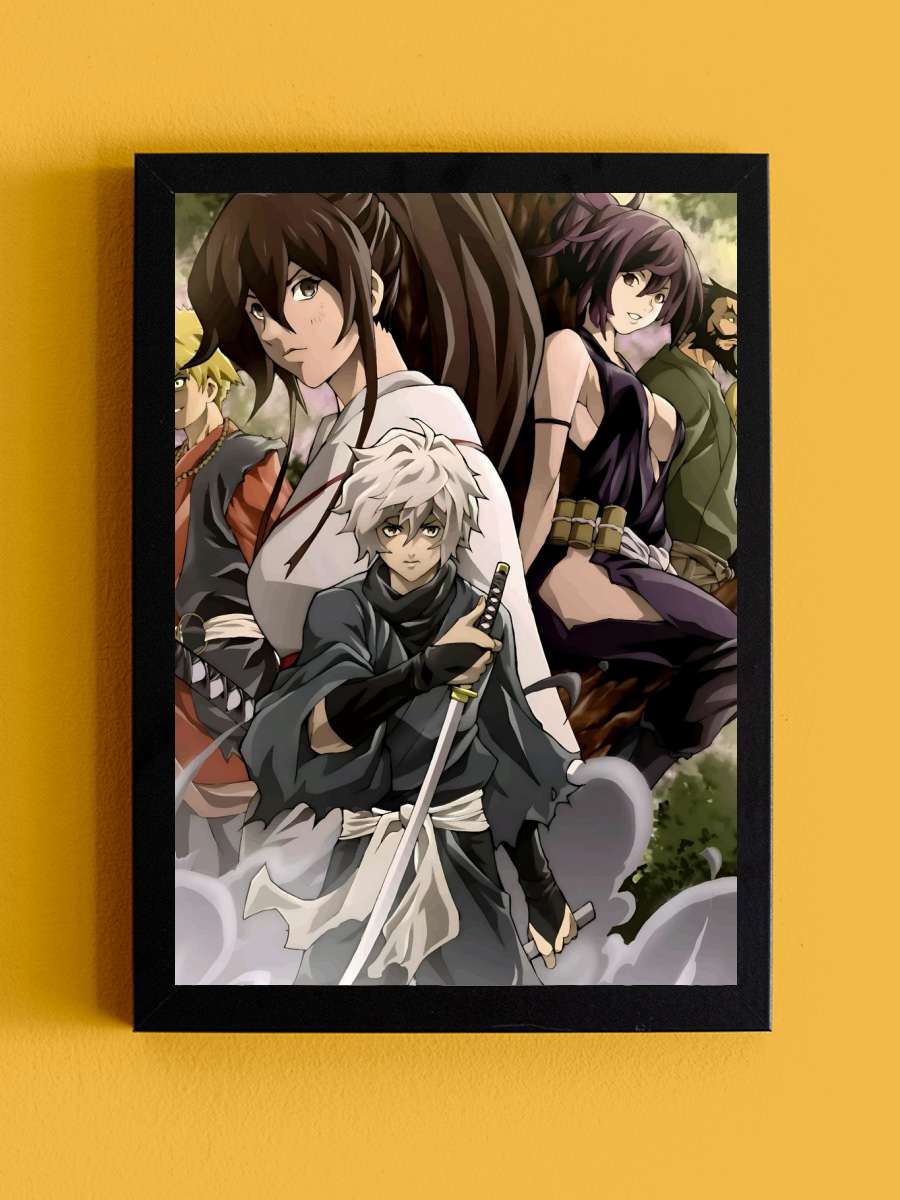 Hells paradise Anime Tablo Siyah Çerçeveli Yüksek Kalite Anime Duvar Poster Tablo - En İyi Fiyatlarla
