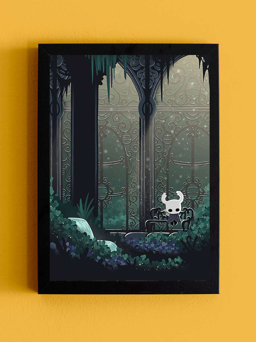 hollow knight Anime Tablo Siyah Çerçeveli Yüksek Kalite Anime Duvar Poster Tablo - En İyi Fiyatlarla