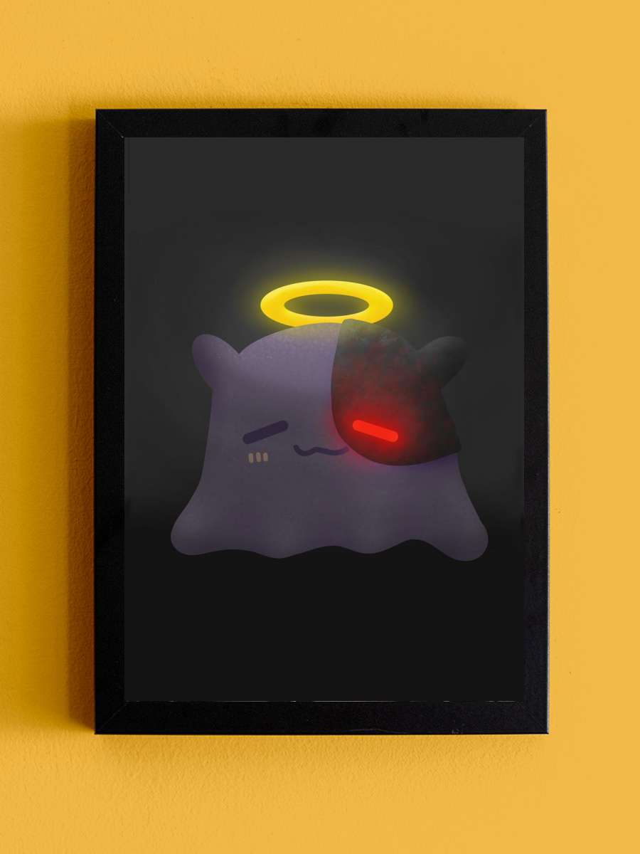 Hololive Robot Takodachi Anime Tablo Siyah Çerçeveli Yüksek Kalite Anime Duvar Poster Tablo - En İyi Fiyatlarla