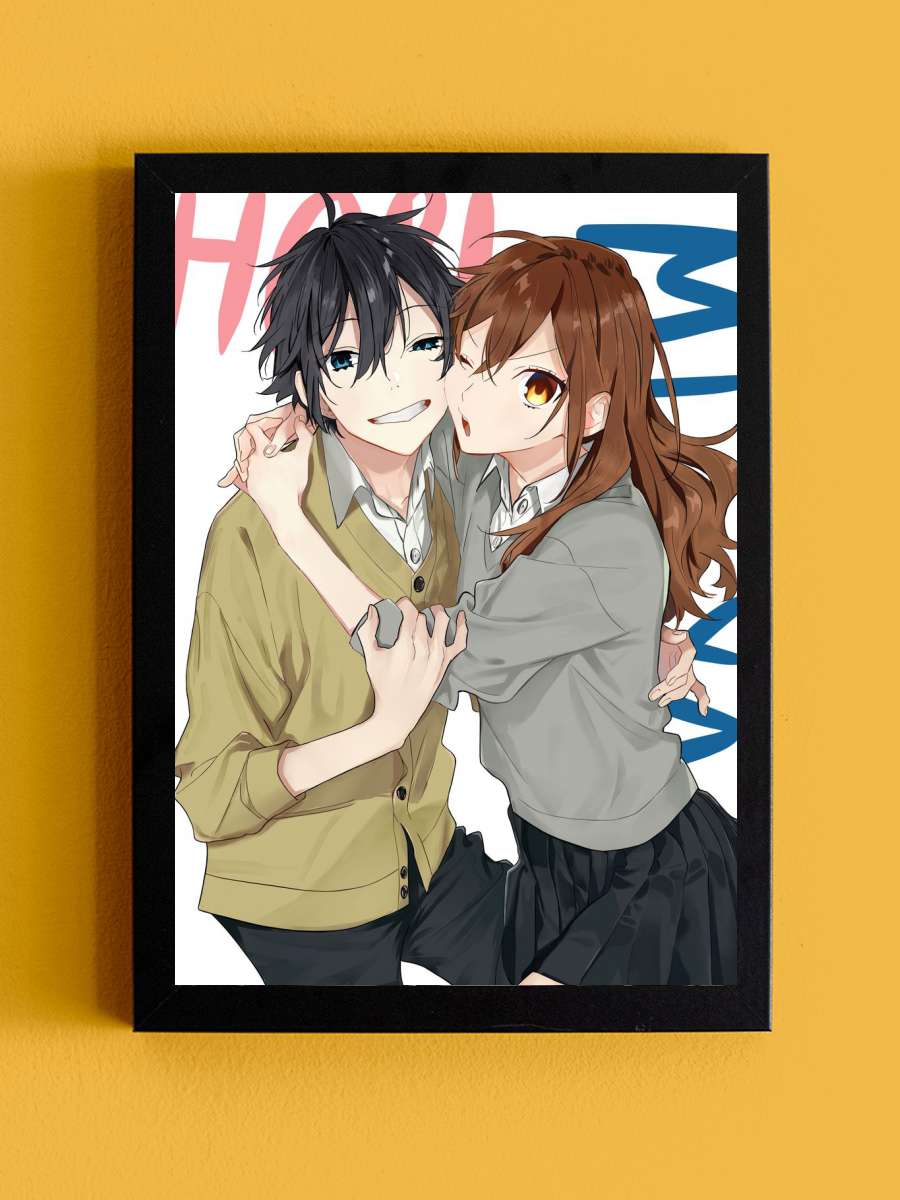 horimiya Anime Tablo Siyah Çerçeveli Yüksek Kalite Anime Duvar Poster Tablo - En İyi Fiyatlarla