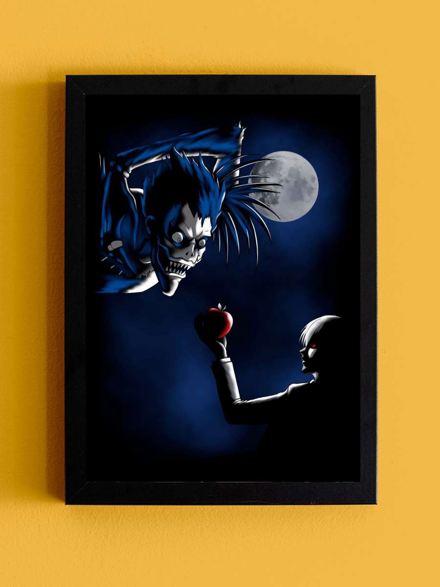 How to train your Shinigami Anime Tablo Siyah Çerçeveli Yüksek Kalite Anime Duvar Poster Tablo - En İyi Fiyatlarla