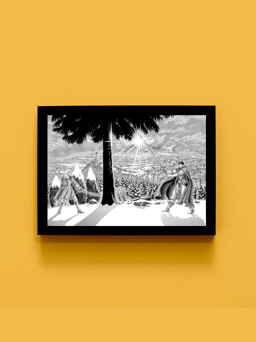 Iconic Manga panels Anime Tablo Siyah Çerçeveli Yüksek Kalite Anime Duvar Poster Tablo - En İyi Fiyatlarla