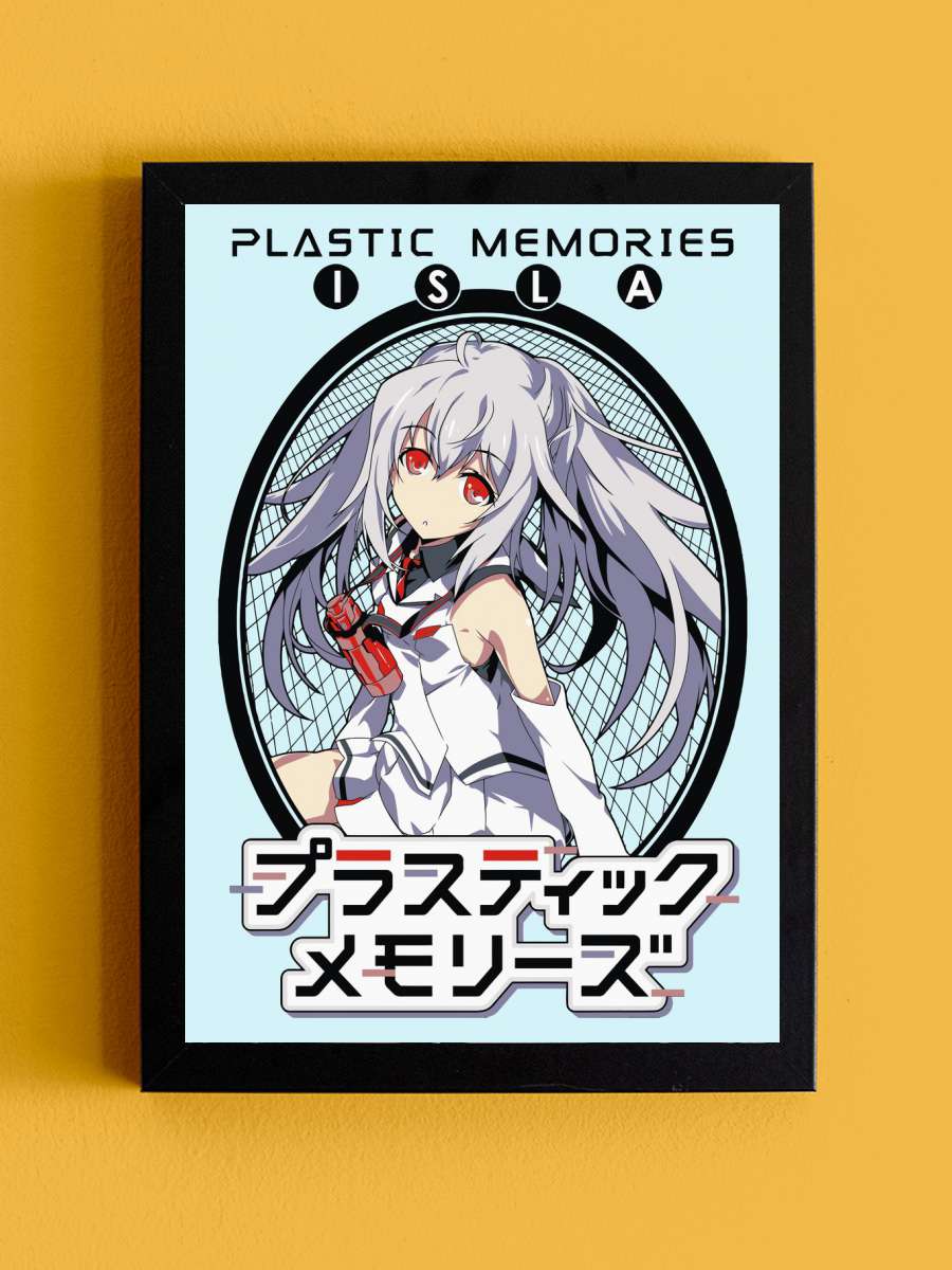 isla plastic memories Anime Tablo Siyah Çerçeveli Yüksek Kalite Anime Duvar Poster Tablo - En İyi Fiyatlarla