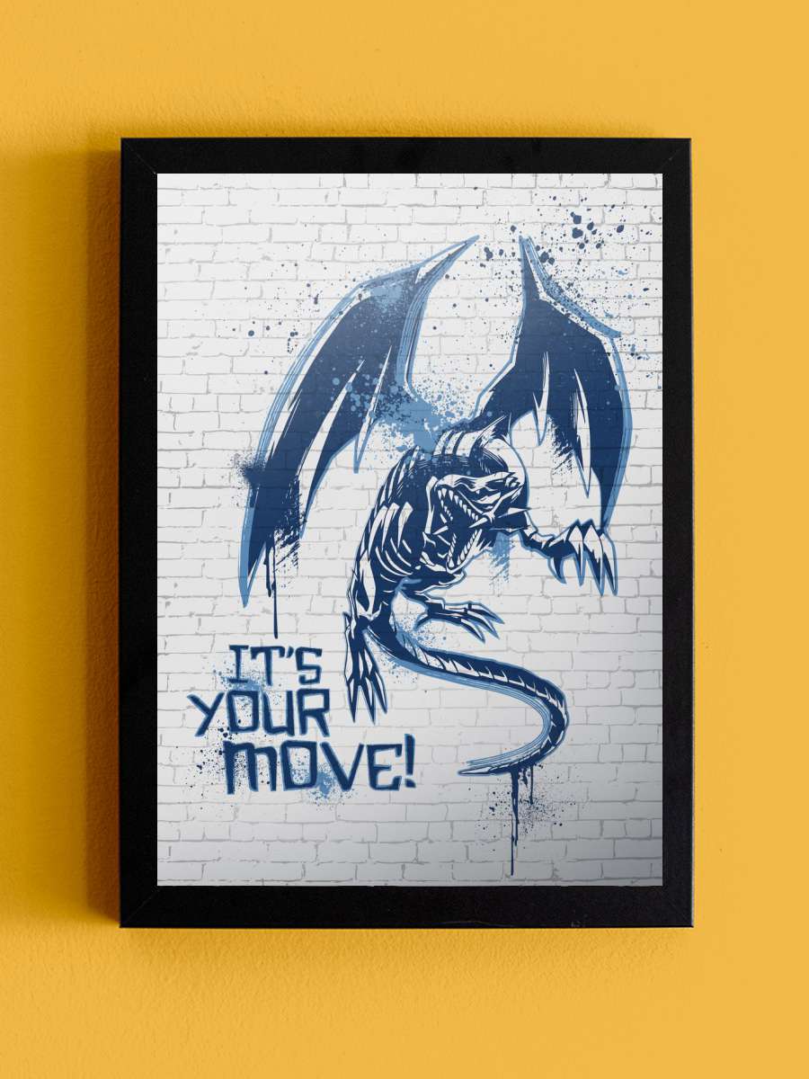 It's Your Move! Anime Tablo Siyah Çerçeveli Yüksek Kalite Anime Duvar Poster Tablo - En İyi Fiyatlarla