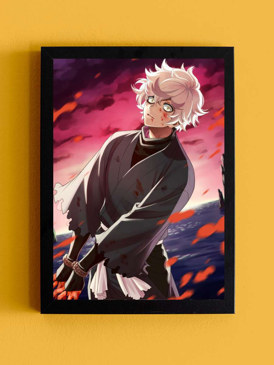 jigokuraku Anime Tablo Siyah Çerçeveli Yüksek Kalite Anime Duvar Poster Tablo - En İyi Fiyatlarla