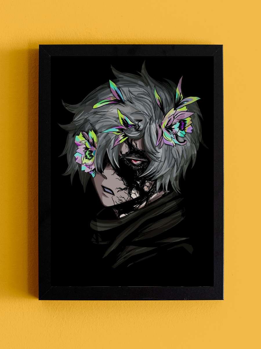 jigokuraku Anime Tablo Siyah Çerçeveli Yüksek Kalite Anime Duvar Poster Tablo - En İyi Fiyatlarla