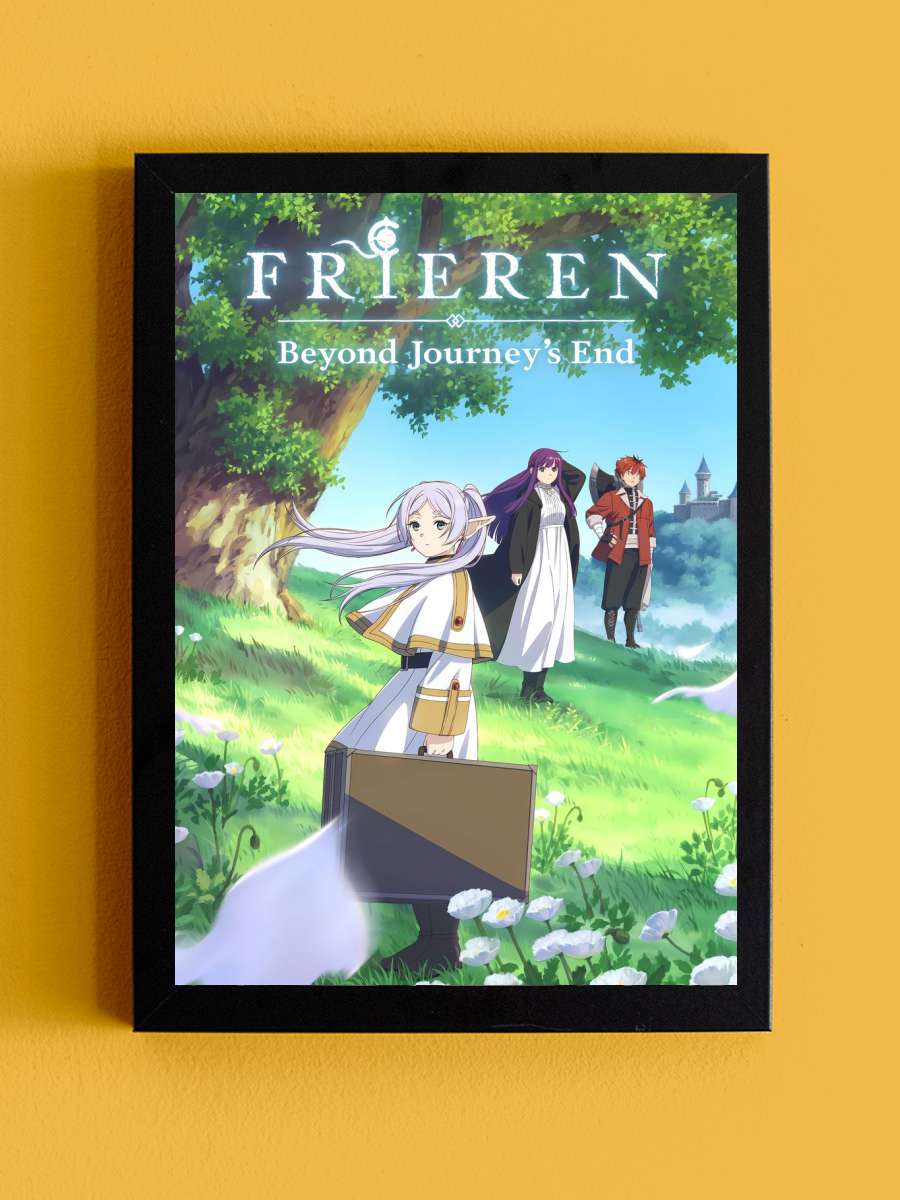 Journyes End Series Anime Tablo Siyah Çerçeveli Yüksek Kalite Anime Duvar Poster Tablo - En İyi Fiyatlarla