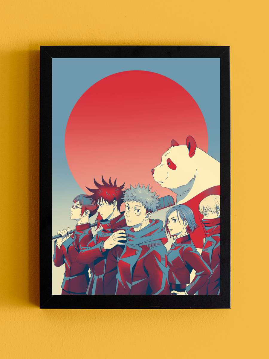 Jujutsu Kaisen Hopestyle Anime Tablo Siyah Çerçeveli Yüksek Kalite Anime Duvar Poster Tablo - En İyi Fiyatlarla