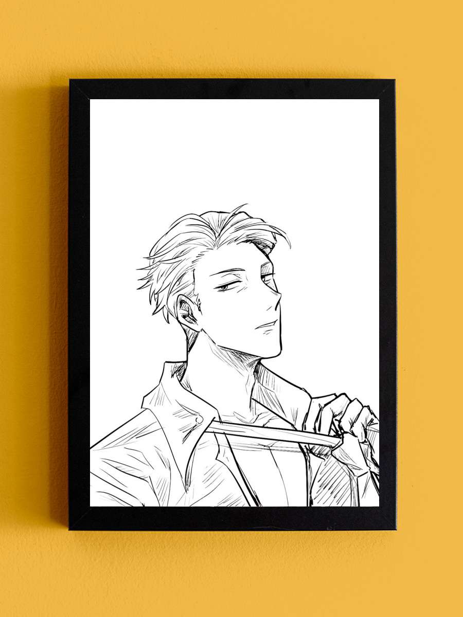 Jujutsu Kaisen Nanami Anime Tablo Siyah Çerçeveli Yüksek Kalite Anime Duvar Poster Tablo - En İyi Fiyatlarla